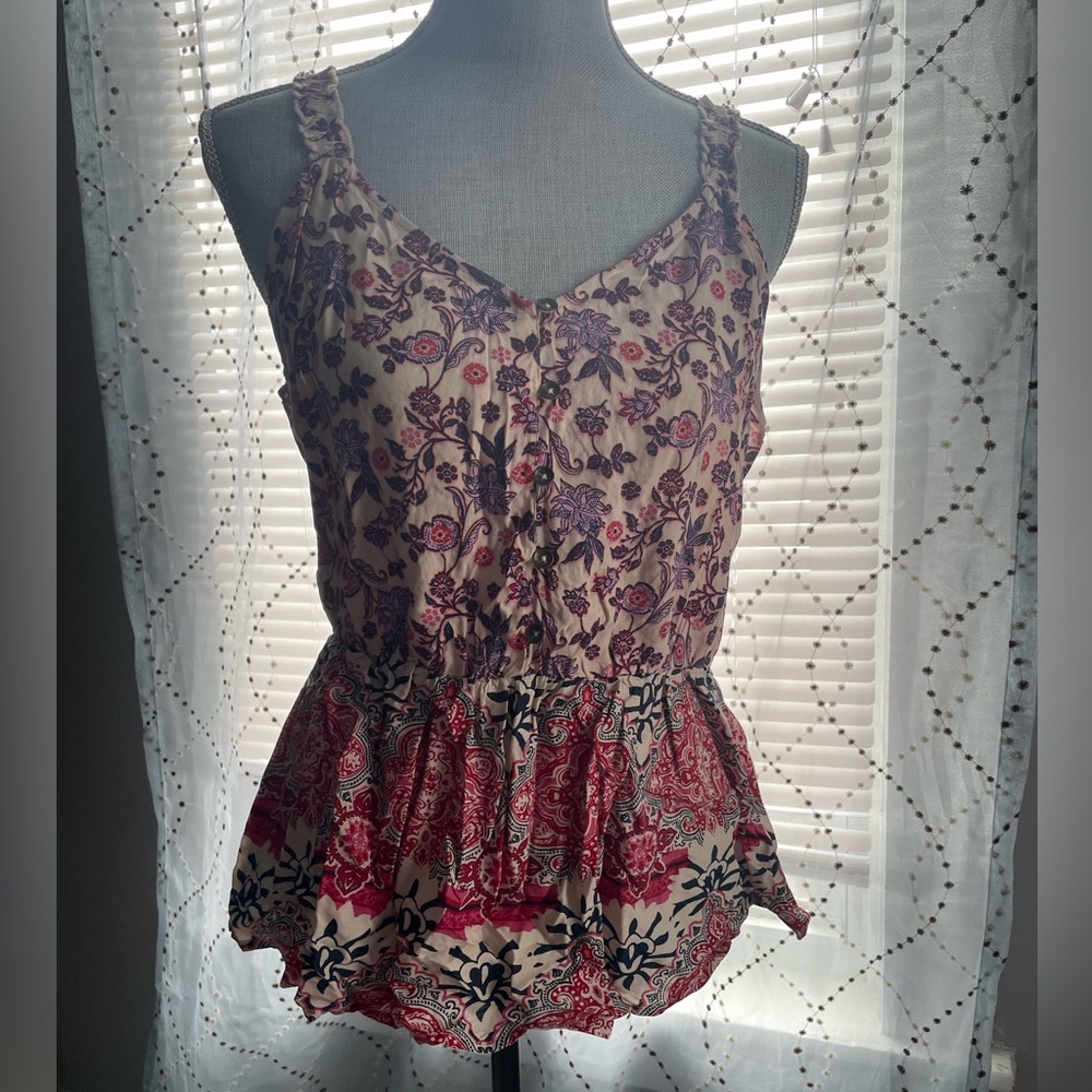 Maurice’s Floral Sleeveless Top